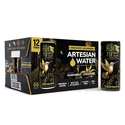 RainForest Artesian Water Sparkling Water 355mL