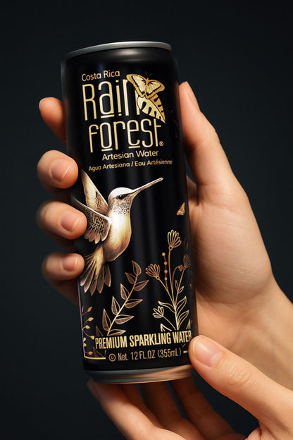 RainForest Artesian Water Sparkling Water 355mL